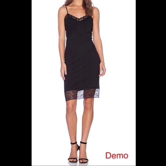 Sanctuary, little black slip dress, EUC - Picture 1 of 12
